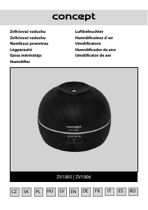 Bedienungsanleitung Concept ZV1005 Luftbefeuchter