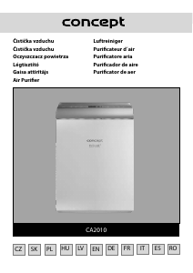 Manual Concept CA2010 Purificator de aer