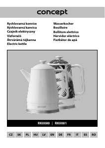 Manual Concept RK0080 Kettle