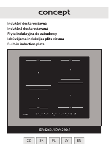 Manual Concept IDV4260SF Hob