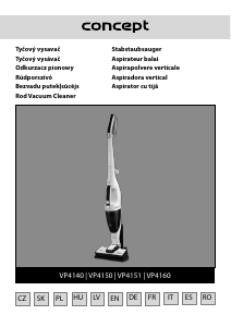 Manuale Concept VP4160 Aspirapolvere