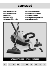 Manual de uso Concept VP8337 Aspirador
