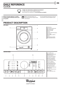 Bruksanvisning Whirlpool FSCR 80213 Tvättmaskin