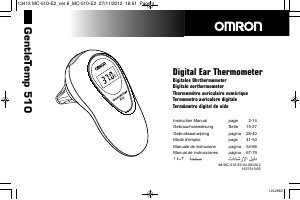 Handleiding Omron GentleTemp 510 Thermometer