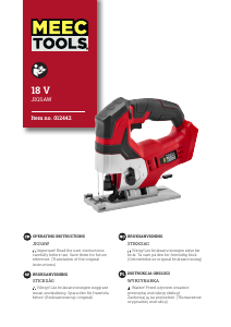 Manual Meec Tools 012-442 Jigsaw