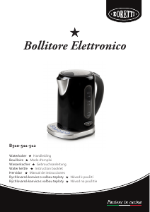 Manual de uso Boretti B511 Hervidor