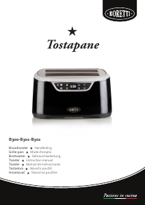 Manual Boretti B302 Toaster