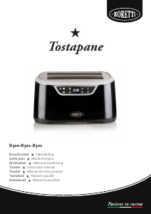 Manual Boretti B300 Toaster