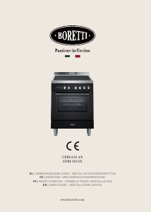 Manual Boretti CFBI601IX Range