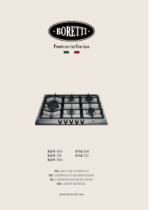 Manual Boretti BKW901 Hob