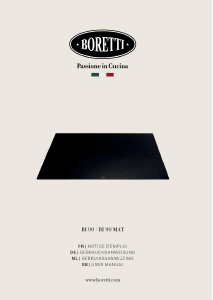 Manual Boretti BI90MAT Hob