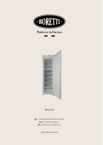 Manual Boretti BVI178 Freezer