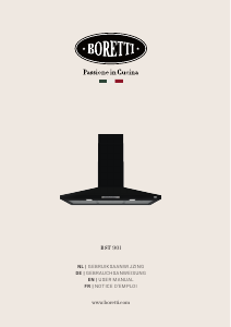 Manual Boretti BST901ZW Cooker Hood