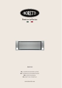 Manual Boretti BSI831IX Cooker Hood