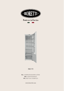 Manual Boretti BKI178 Refrigerator