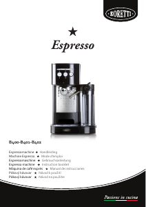 Manual de uso Boretti B401 Máquina de café