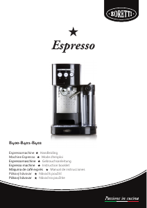 Manual de uso Boretti B402 Máquina de café