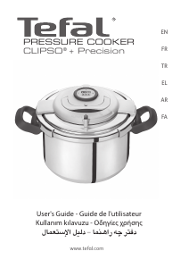 Manual Tefal P4442066 Clipso Precision Pressure Cooker