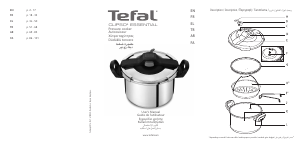 Manual Tefal P4424935 Clipso Pressure Cooker