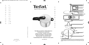 Наръчник Tefal P2534246 Secure5 Neo Тенджера под налягане