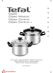 Manual Tefal P4110769 Clipso Pressure Cooker