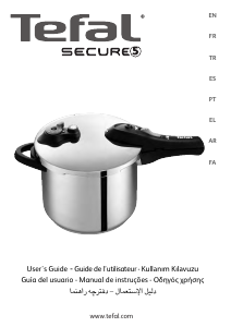 Manual Tefal P2524333 Secure5 Pressure Cooker