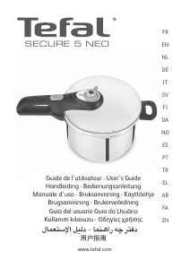 Manual Tefal P2534442 Secure5 Neo Panela pressão