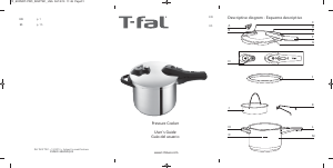 Manual Tefal P2514437 Pressure Cooker