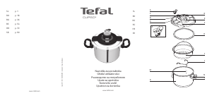 Наръчник Tefal P4260779 Clipso Тенджера под налягане