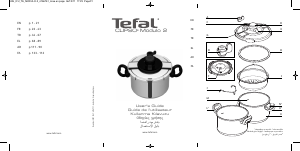 Kullanım kılavuzu Tefal P4281563 Clipso Düdüklü tencere
