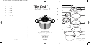 Manual Tefal P4281463 Clipso Pressure Cooker