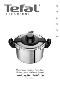 Manual Tefal P4240770 Clipso One Pressure Cooker