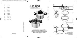 Instrukcja Tefal P4280764 Clipso One Szybkowar