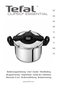 Bruksanvisning Tefal P4424735 Clipso Essential Tryckkokare