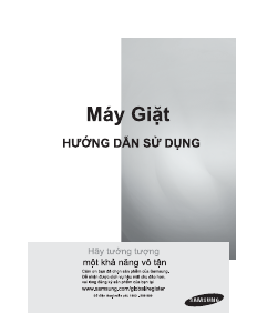 Hướng dẫn sử dụng Samsung WA85U3 Máy giặt