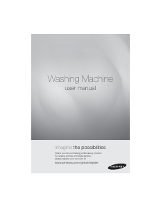 Manual Samsung WA90U3 Washing Machine