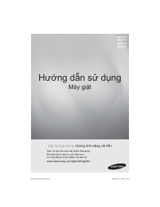 Hướng dẫn sử dụng Samsung WA90V3PEC/XSV Máy giặt