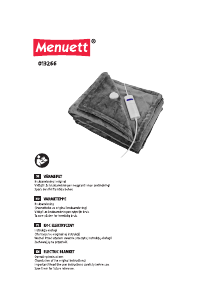 Manual Menuett 013-266 Electric Blanket