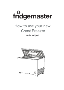 Manual Fridgemaster MCF306 Freezer