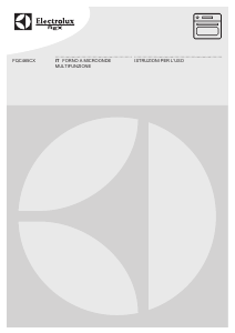 Manuale Electrolux-Rex FQC465CXE Forno