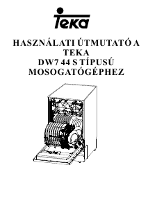 Használati útmutató Teka DW7 44 S Mosogatógép