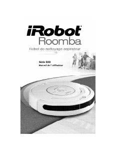 Mode d’emploi iRobot Roomba 550 Aspirateur