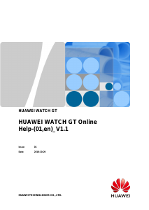 Handleiding Huawei Watch GT Smartwatch