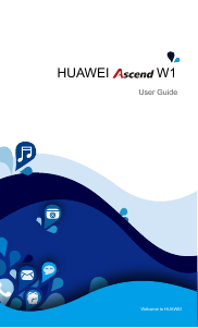 Manual Huawei Ascend W1 Mobile Phone