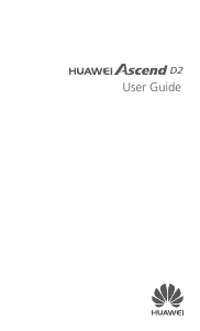 Handleiding Huawei Ascend D2 Mobiele telefoon