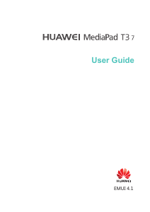 Bedienungsanleitung Huawei MediaPad T3 7.0 Tablet