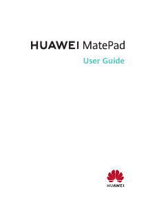 Manual Huawei MatePad Tablet