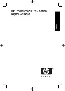 Manuale HP Photosmart R740 Fotocamera digitale