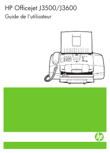 Mode d’emploi HP OfficeJet J3500 Imprimante multifonction