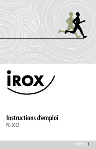 Mode d’emploi Irox PE-SOS2 Podomètre